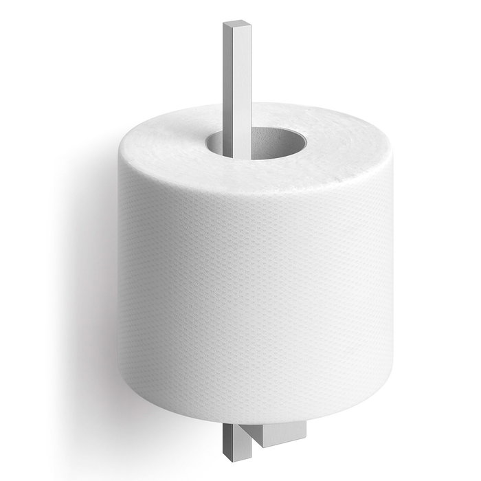 Zack Portarrollos de WC Vertical Mate Acero Inoxidable Carvo L.2,3 cm; prof.10 cm; h.19,5 cm Zack Portarrollos de WC Vertical Mate Acero Inoxidable Carvo L.2,3 cm; prof.10 cm; h.19,5 cm